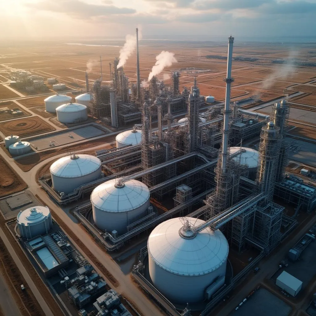 Instalaciones de refinería